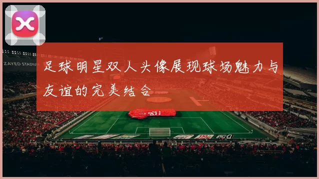 足球明星双人头像展现球场魅力与友谊的完美结合