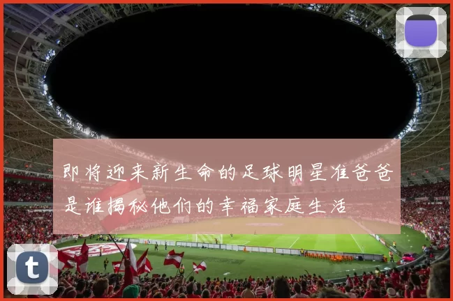 即将迎来新生命的足球明星准爸爸是谁揭秘他们的幸福家庭生活
