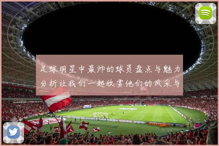 足球明星中最帅的球员盘点与魅力分析让我们一起欣赏他们的风采与风格