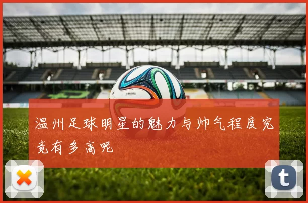 温州足球明星的魅力与帅气程度究竟有多高呢