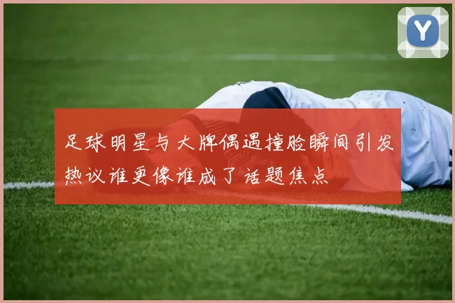 足球明星与大牌偶遇撞脸瞬间引发热议谁更像谁成了话题焦点